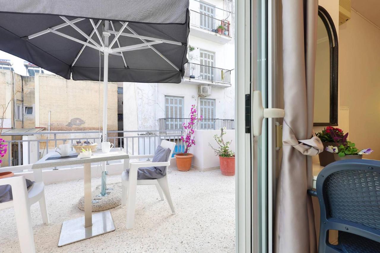 Silver Athens Double Room With Balcony Eksteriør bilde