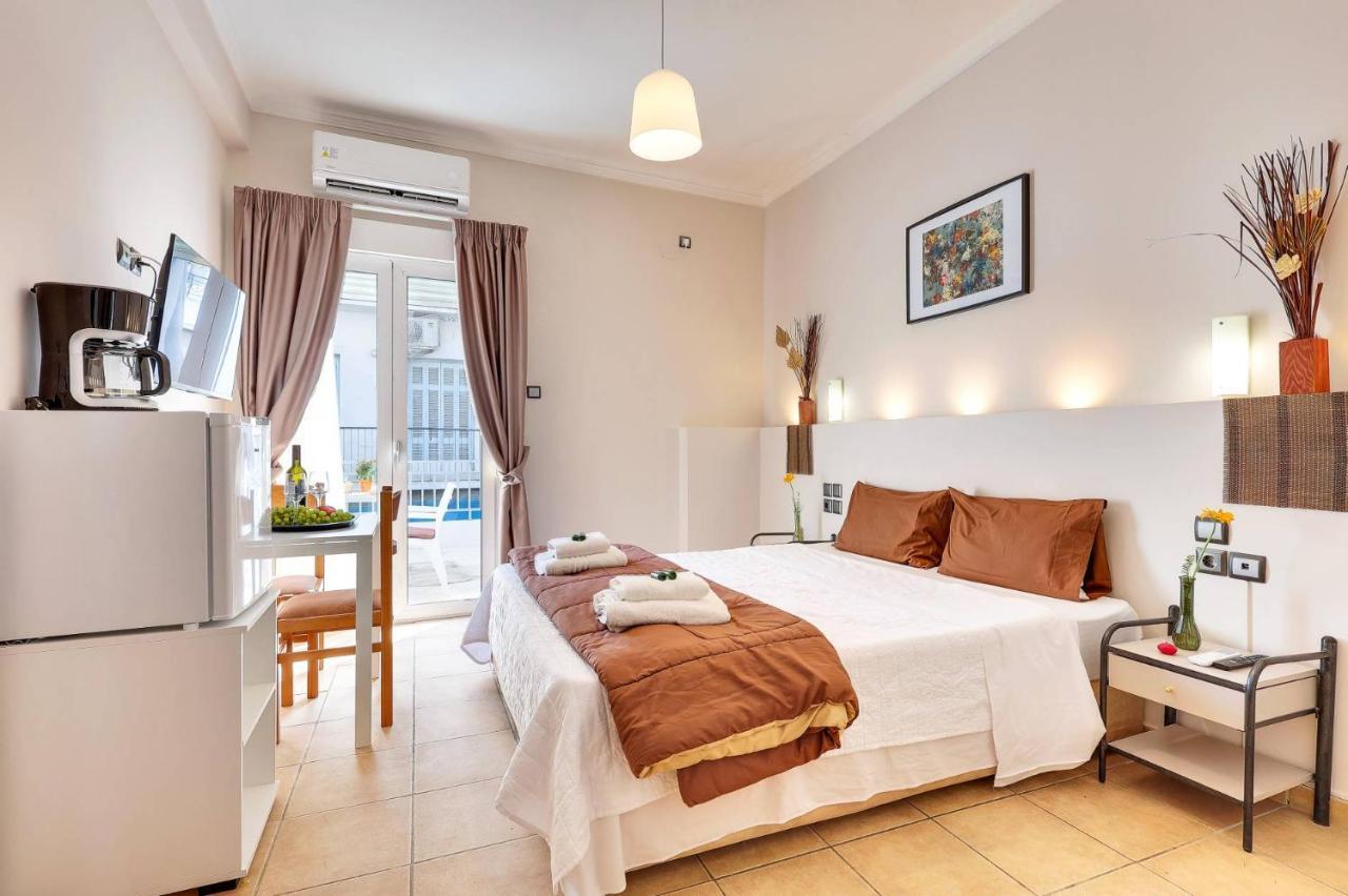 Silver Athens Double Room With Balcony Eksteriør bilde