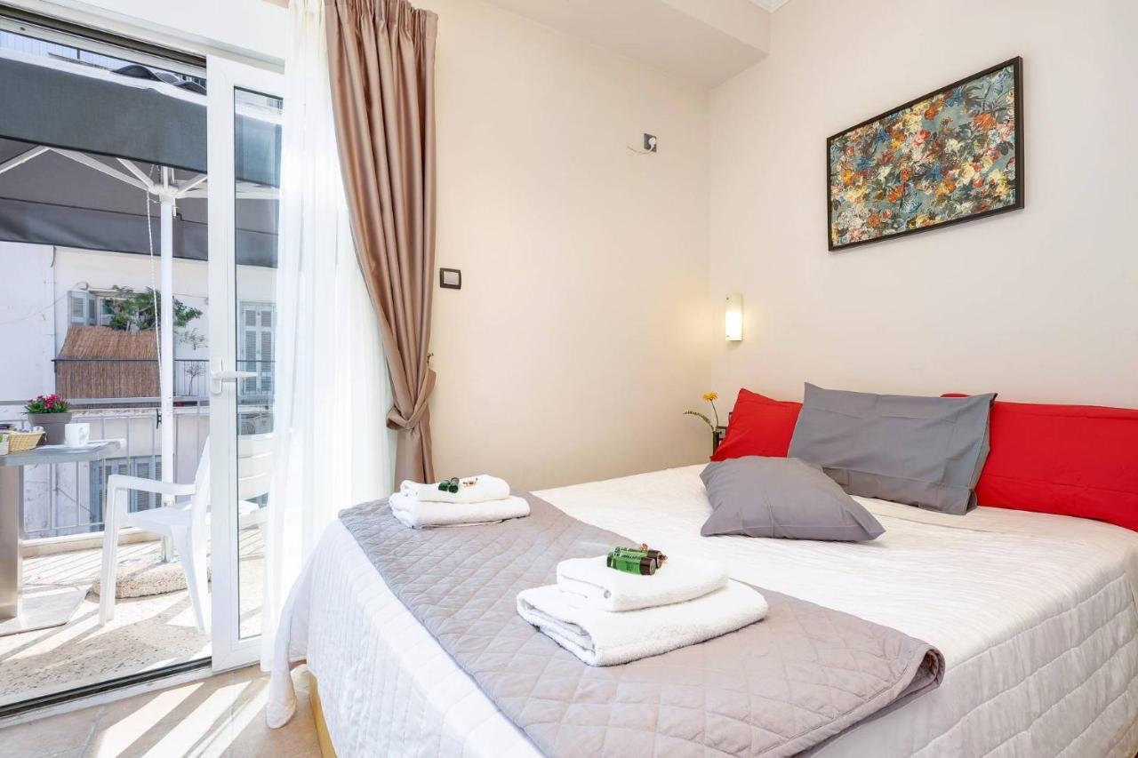 Silver Athens Double Room With Balcony Eksteriør bilde