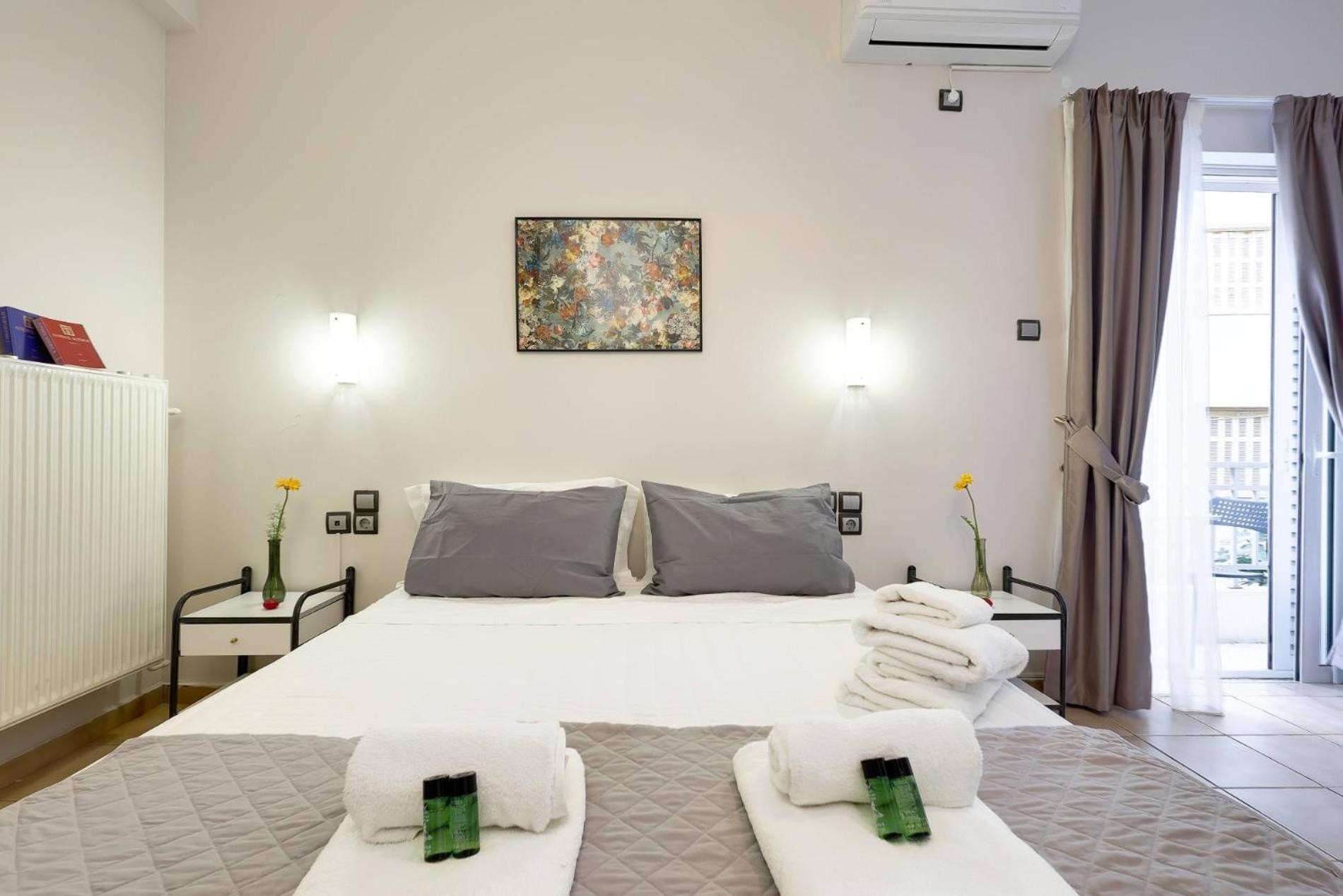 Silver Athens Double Room With Balcony Eksteriør bilde