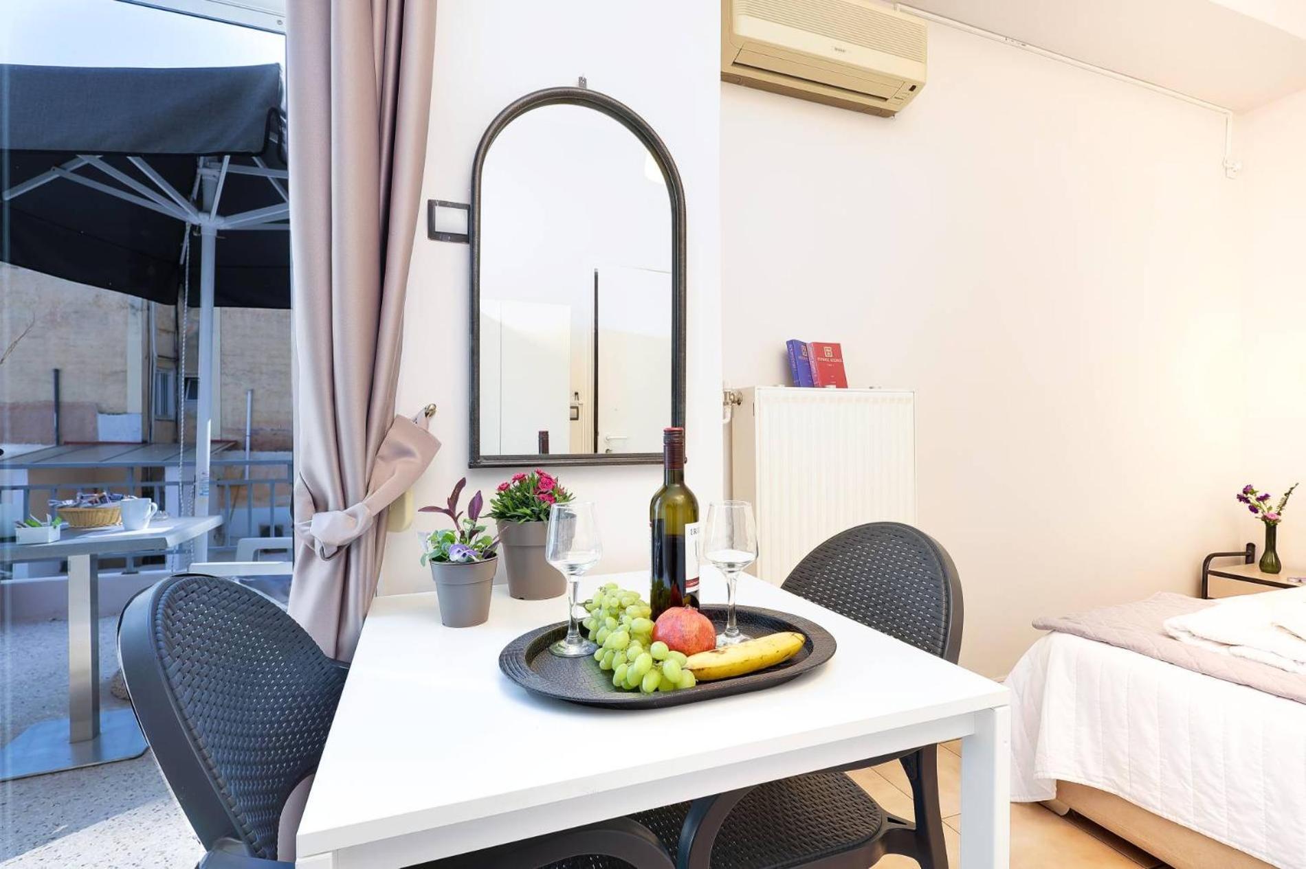 Silver Athens Double Room With Balcony Eksteriør bilde