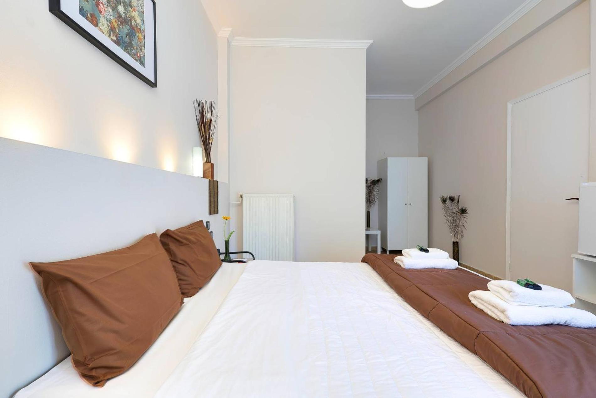 Silver Athens Double Room With Balcony Eksteriør bilde