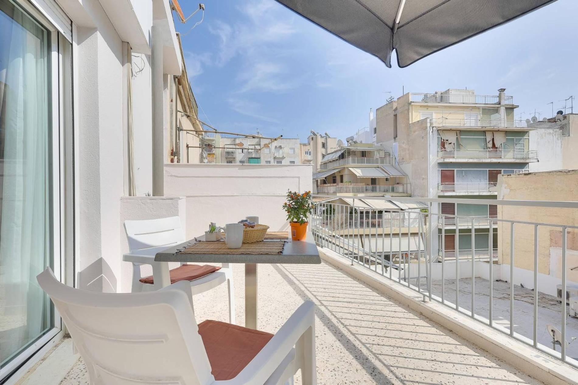 Silver Athens Double Room With Balcony Eksteriør bilde