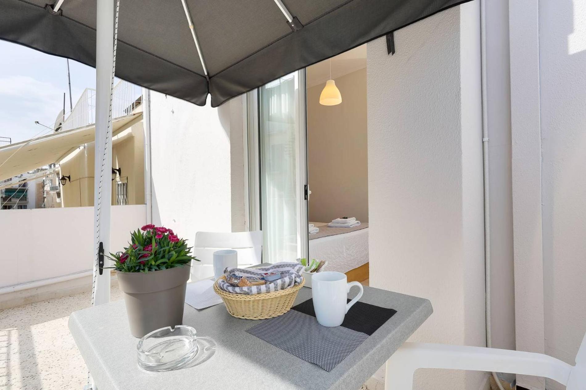 Silver Athens Double Room With Balcony Eksteriør bilde