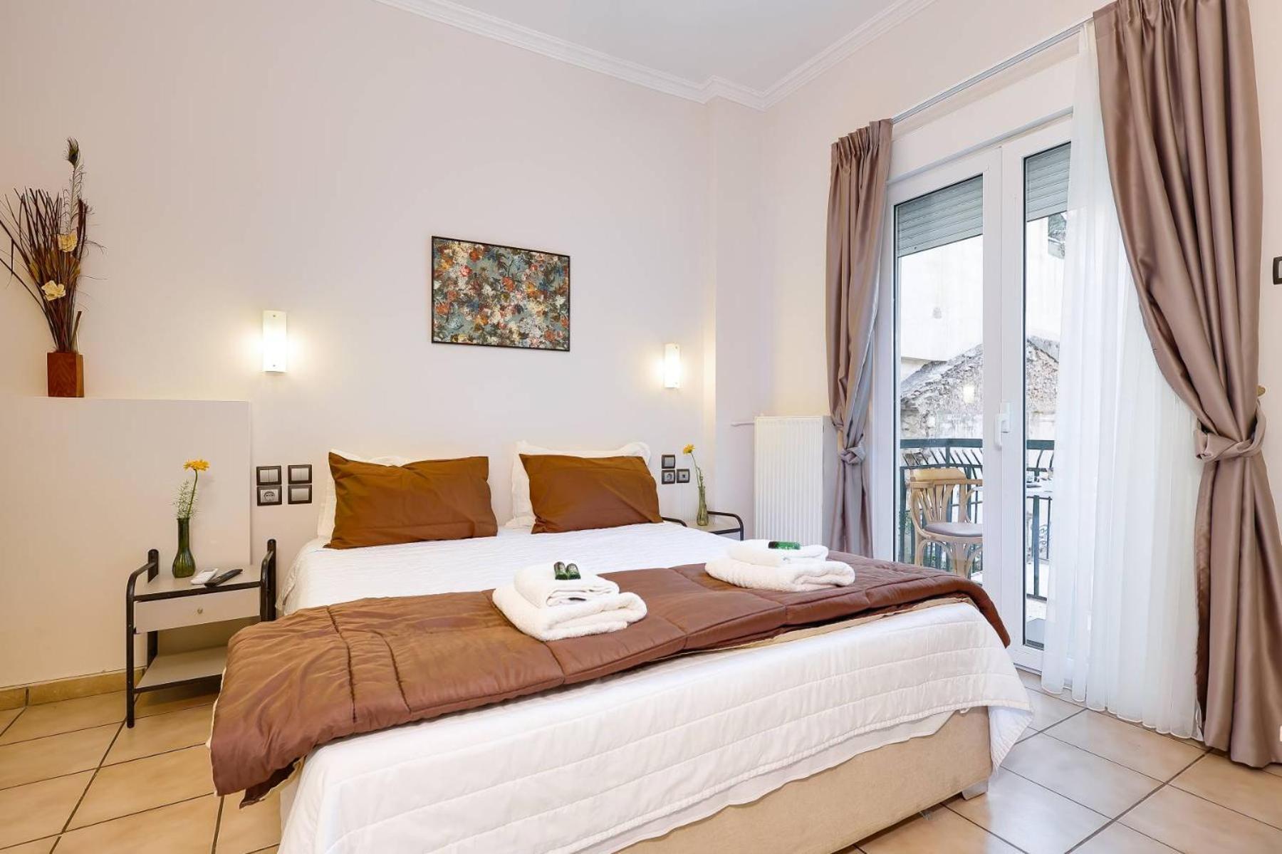 Silver Athens Double Room With Balcony Eksteriør bilde