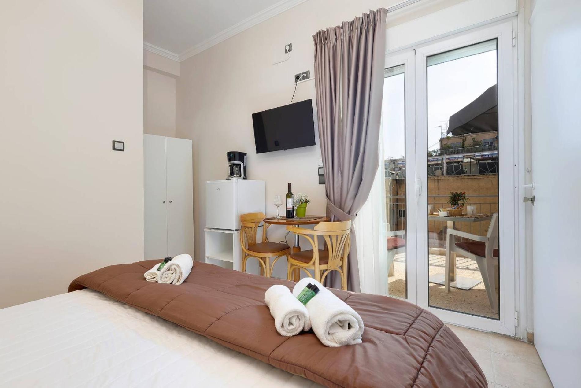 Silver Athens Double Room With Balcony Eksteriør bilde
