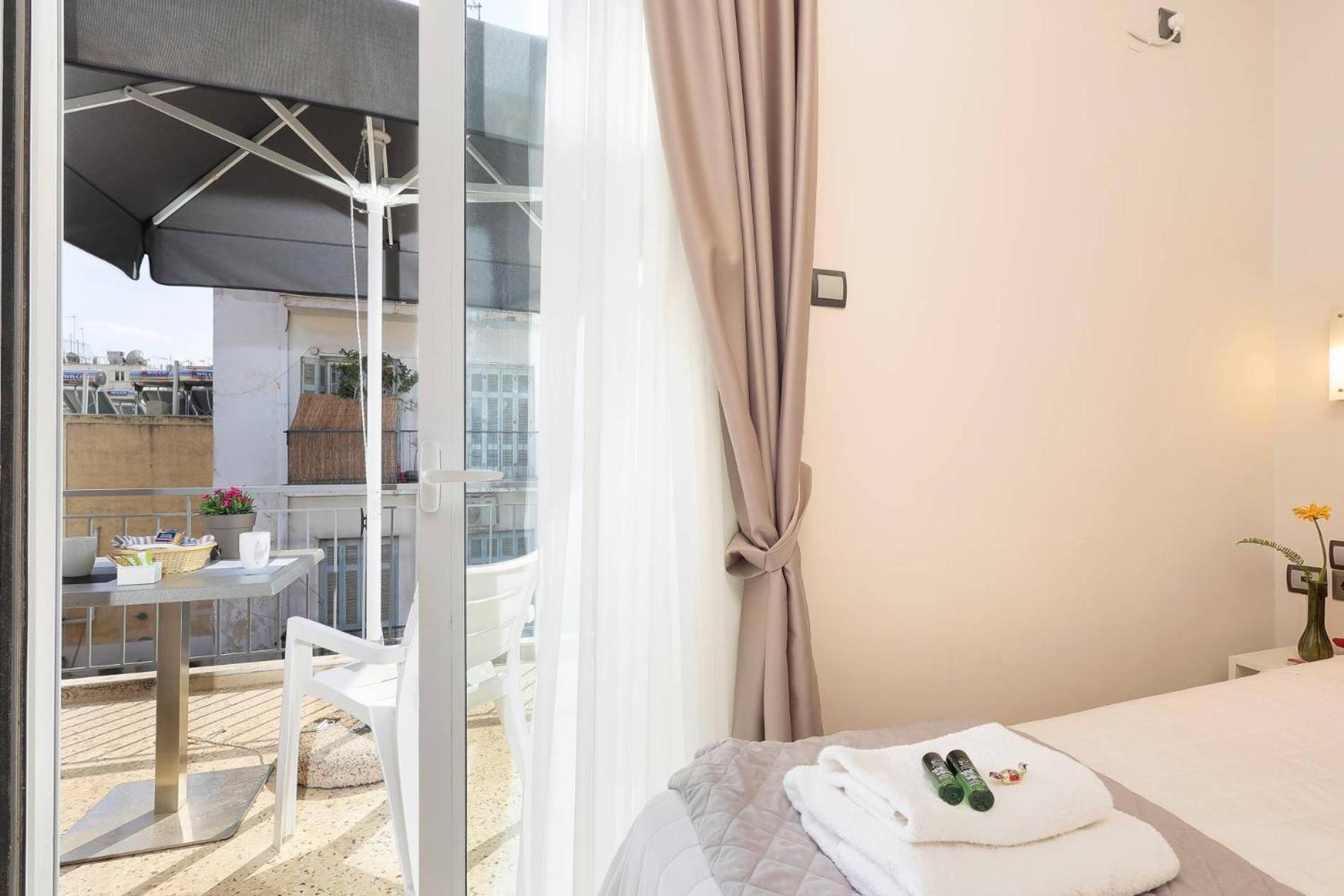 Silver Athens Double Room With Balcony Eksteriør bilde