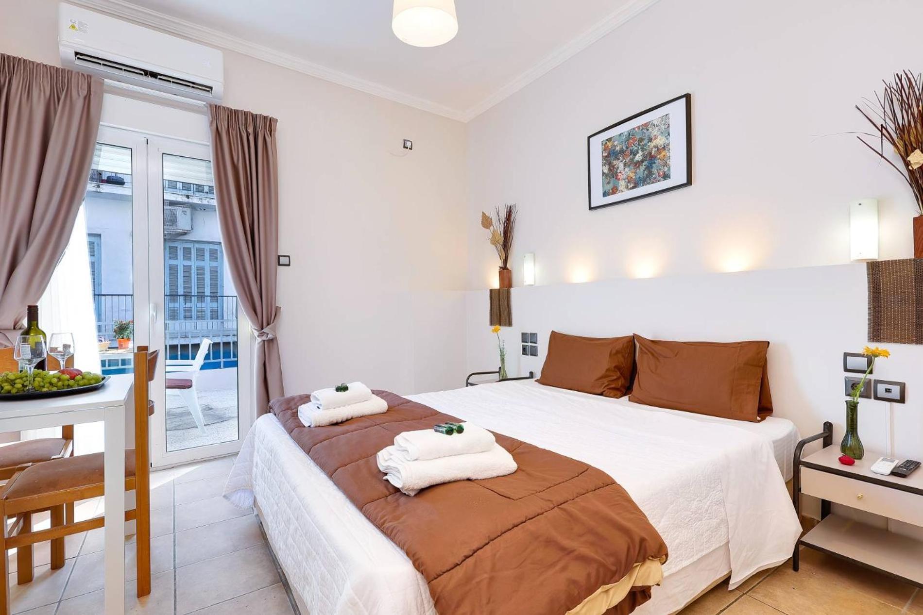 Silver Athens Double Room With Balcony Eksteriør bilde